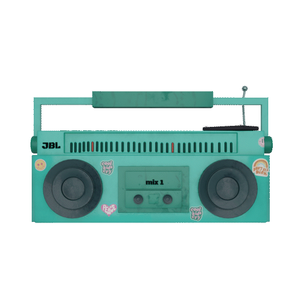 Boombox Retro